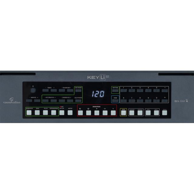 Tastiera Arranger a 61 tasti Touch Response e Batteria al Litio ricaricabile