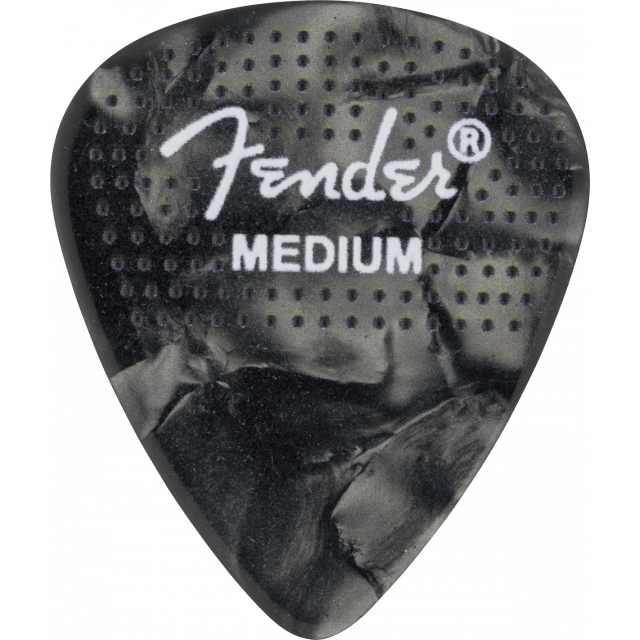 351 Dotted Celluloid Picks, 12-Pack, Medium