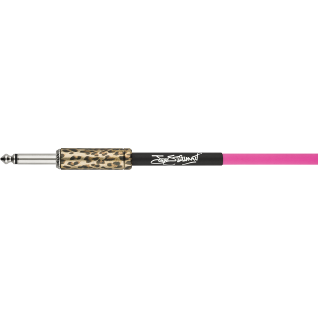 Joe Strummer 13' Instrument Cable, Pink Leopard
