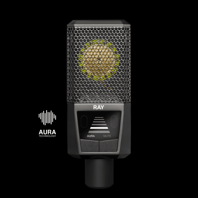 Microfono True Condenser da 1" con Tecnologia AURA