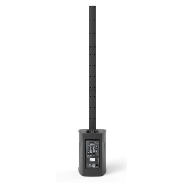 Battery Powered Column PA System bluetooth Black finishing