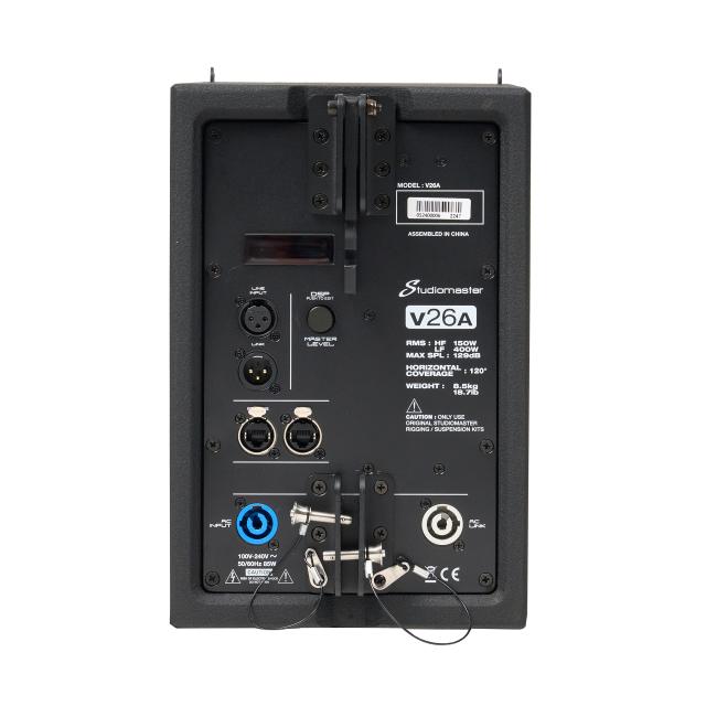 Array Attivo Coassiale Compatto con 2 MF da 6.5” e 8 HF driver da 1”