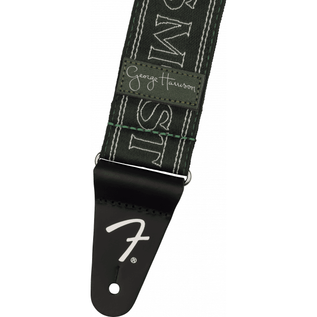 George Harrison All Things Must Pass Logo Strap Green