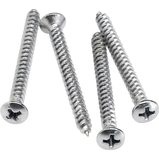 Confezione da 4 viti di montaggio del collo (Chrome)