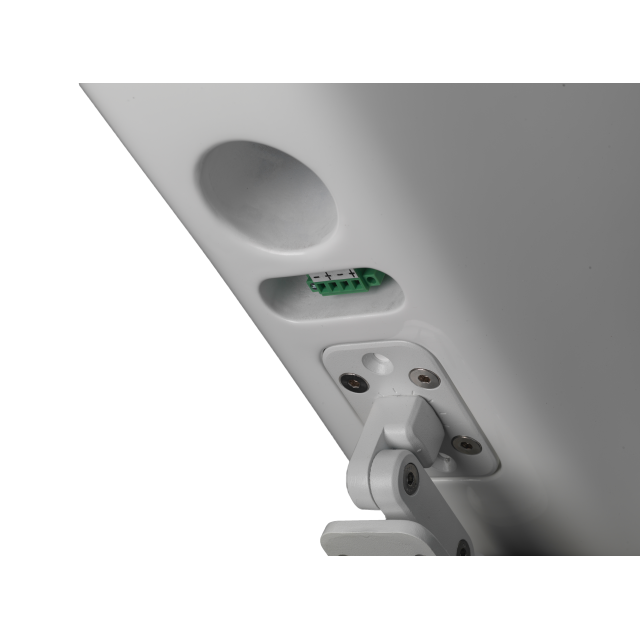 8” two-way passive speaker with coaxial waveguide and fiberglass cabinet (white)