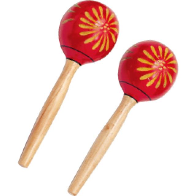 Coppia Maracas in legno