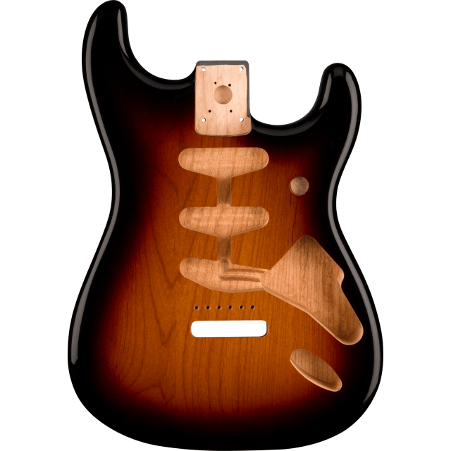 Classic Series 60's Stratocaster® SSS Alder Body Vintage Bridge Mount, 3-Color Sunburst