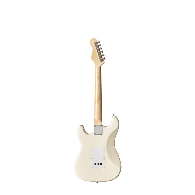 3/4 double cutaway electric guitar with 3 single coils