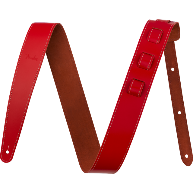 2" Essentials Leather Strap, Red