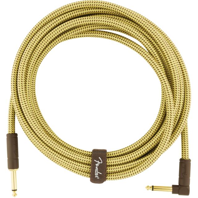 Cavo per strumenti serie Deluxe Straight/Angle 15' (4,5 m)  Tweed