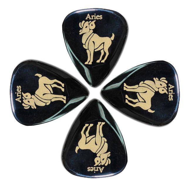 Zodiac Tones "Aries" 4 Guitar Picks