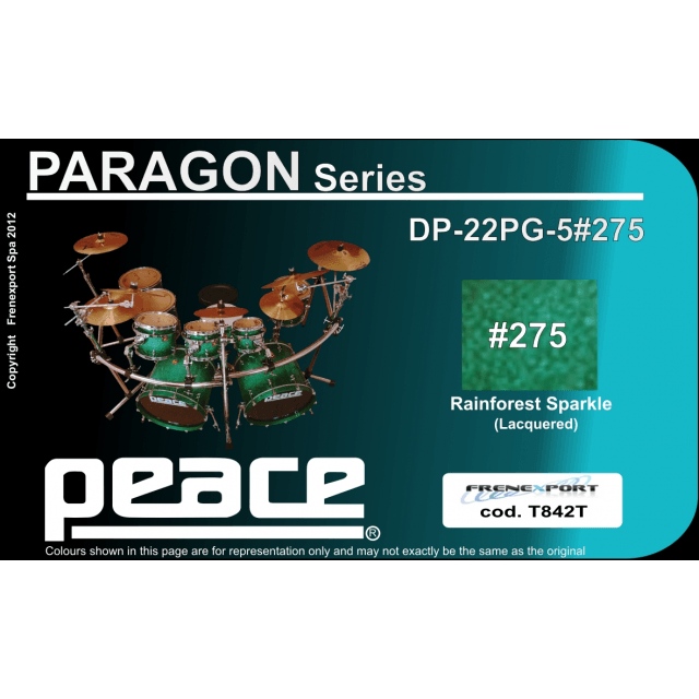 Genuine lacquered finish Canadian Rock Maple 5 pcs Drum set