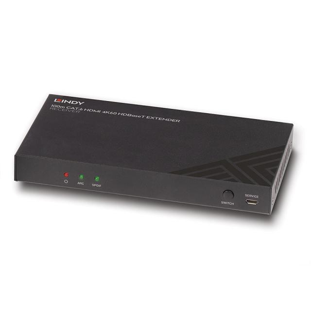 100m Cat.6 HDMI 18G HDBaseT Receiver with ARC