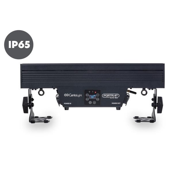 Set 6 barre led a batteria con flight case