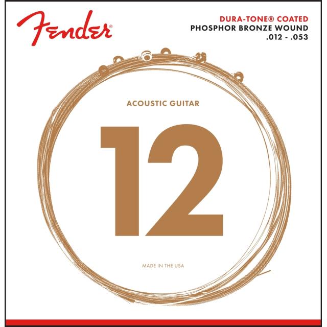Set di Corde 860L Phosphor Bronze Rivestito in Dura-Tone® 12-53 Set