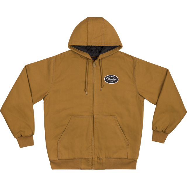 Utility Canvas Jacket, Saddle, XL, 9192369606