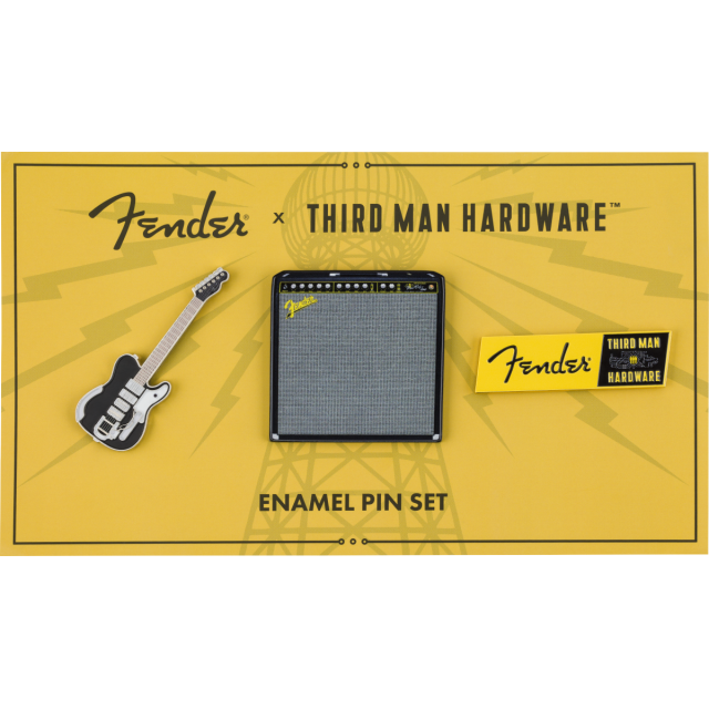 Fender® x Third Man Hardware™ Lapel Pin Set
