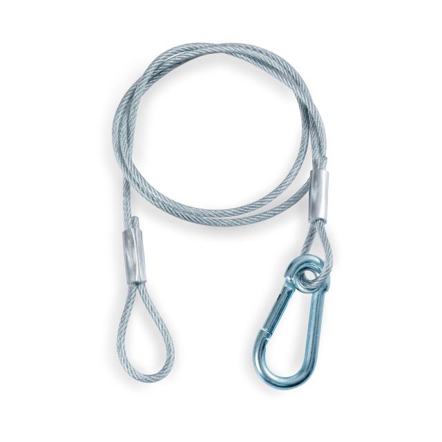 CAVO DI SICUREZZA IN ALLUMINIO 3 X 75 CM