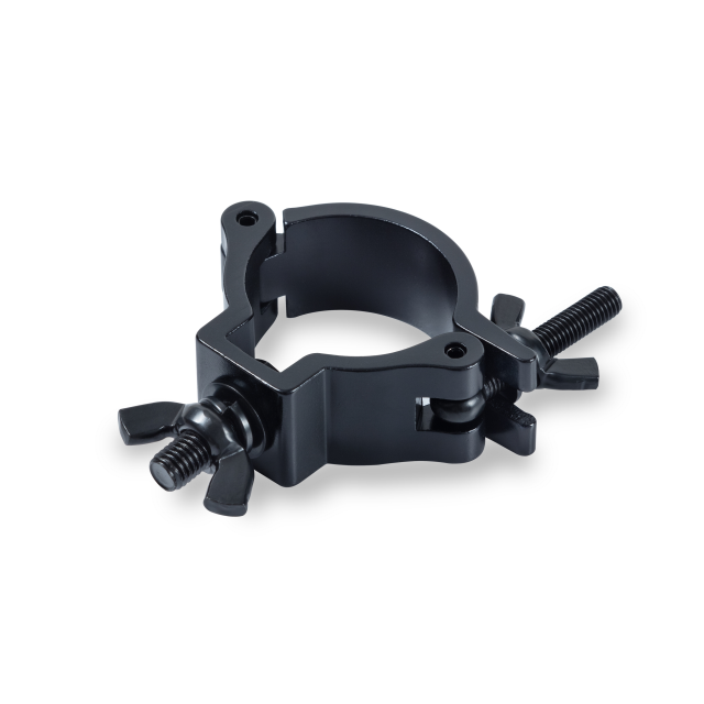 BLACK ALUMINIUM CLAMP 41-53   MM 100 KG TUV