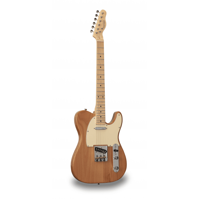 Cutaway electric guitar with 1 single coil and 1 lipstick pickup (equipped by Wilkinson®)