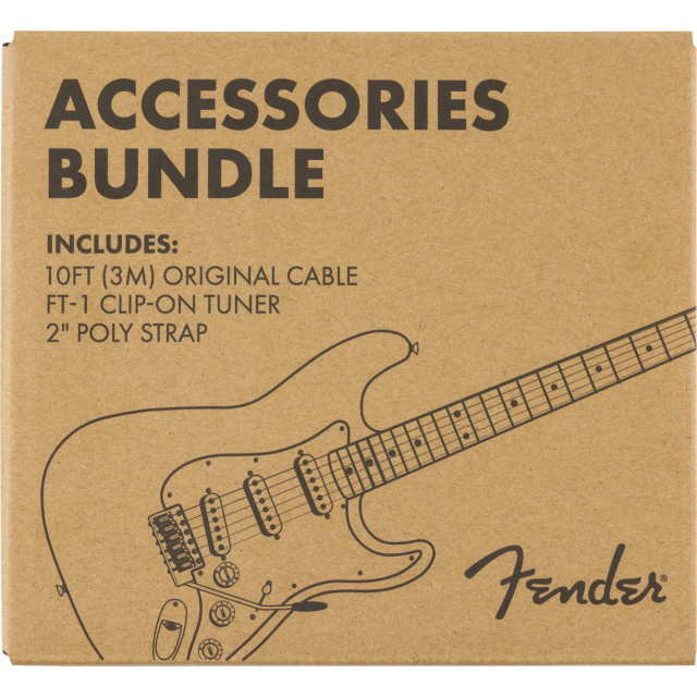 Accessories Bundle Pack - Cable, Tuner, Strap