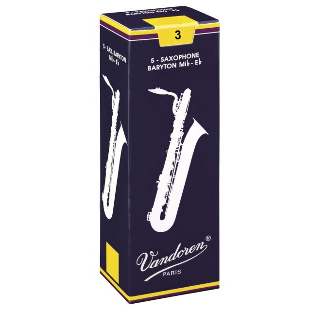 Confezione 5pz si Ance per Sax Baritono in Mib 3 Traditional