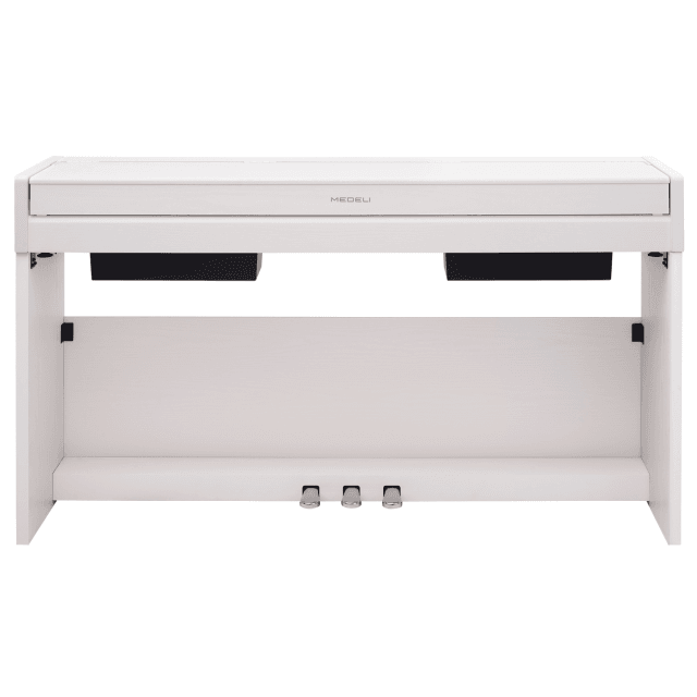 Pianoforte digitale compatto con finitura in colore bianco