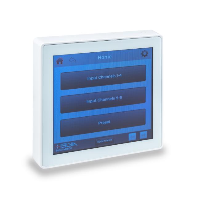 4" Wall Touch Screen Panel for SoniX M8800 Audio Matrix (White)