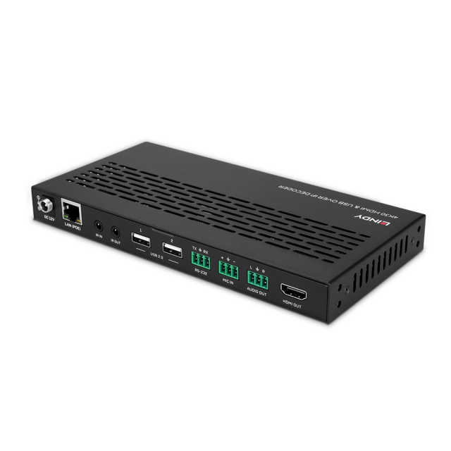 4K30 HDMI & USB over IP System - Decoder