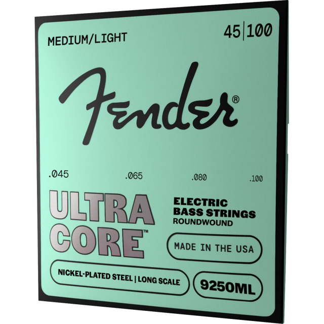 Corde per basso Ultracore™ 9250ML, acciaio nichelato, scala lunga, calibri .045-.100 0737250505