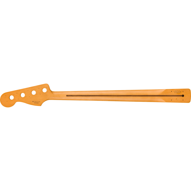 Precision to Jazz Bass Conversion Neck, 20 Med Jumbo Frets, 12" Radius, Maple