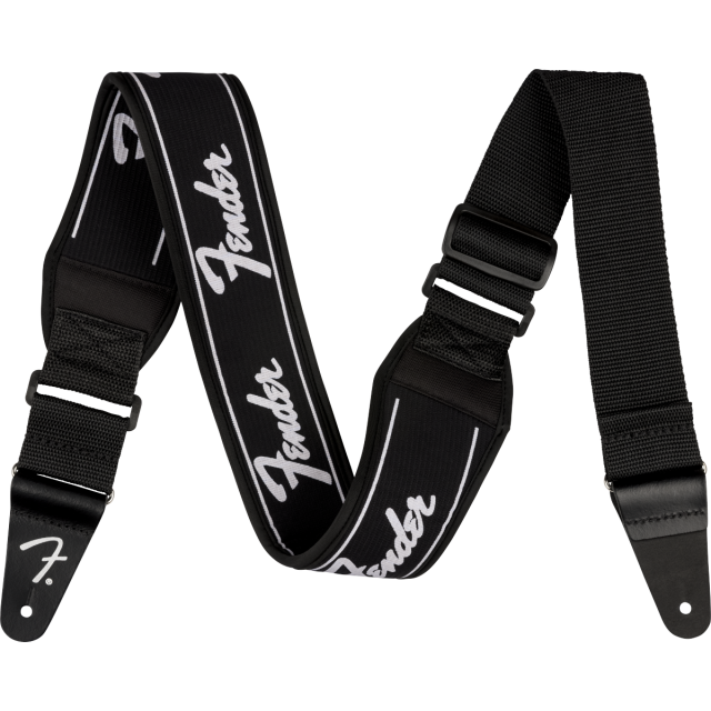Tracolla Fender Fender Swell Neoprene Logo, Running Logo, 2.5" 0990694209