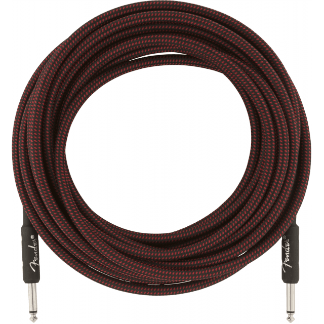 Professional Series Instrument Cable 25' Red Tweed