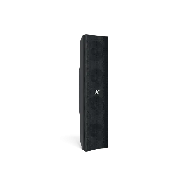 4x4" Passive Line Array with Selectable Coverage and Impedance Speaker (black color)