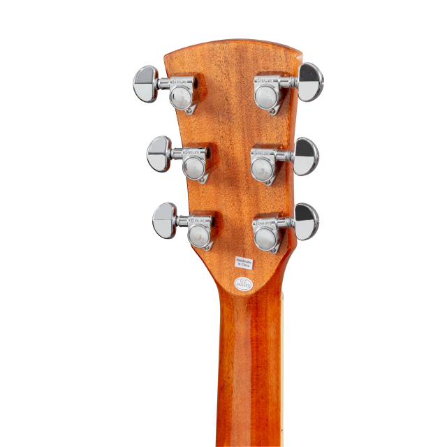 Cutaway acoustic guitar with preamp