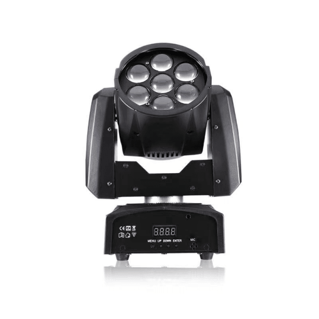 SOUNDSATION  LED WASH MOVING HEAD WITH ZOOM  MOOD 715Z WASH 7 X 15 W