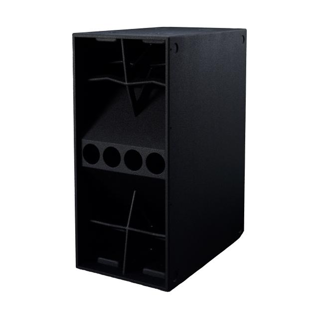 Subwoofer caricato a tromba a doppio 18" – 3200 W AES – 4 Ohm