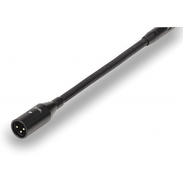 Cardioid Gooseneck Microphone – 35cm length, Black