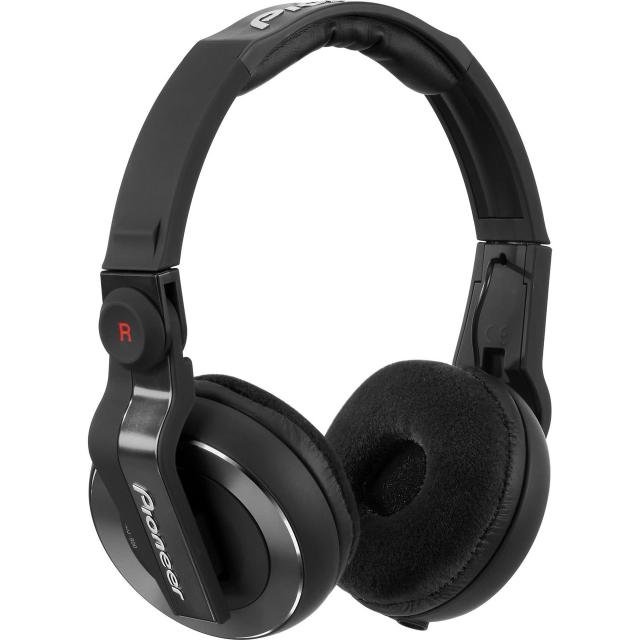 Earpad Set Velour for Pioneer HDJ-500 - black