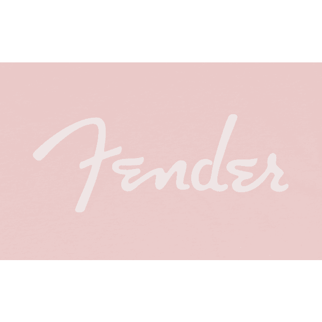 T-shirt Fender® Spaghetti Logo, Shell Pink, S