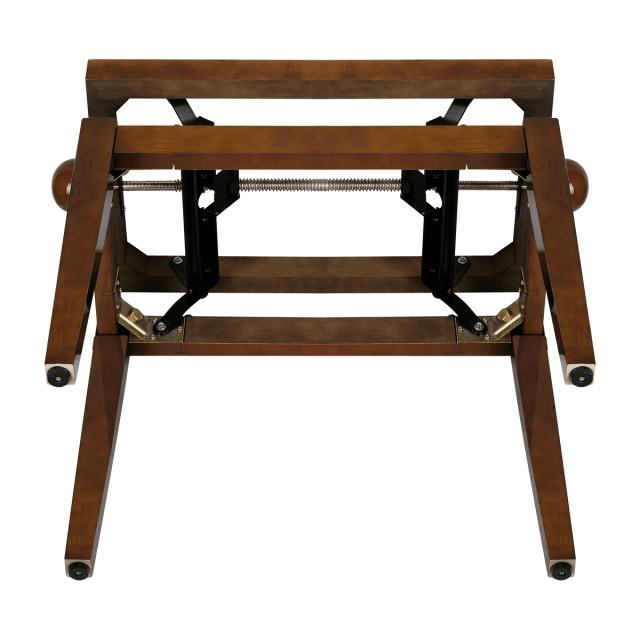 Adjustable glossy finish piano bench