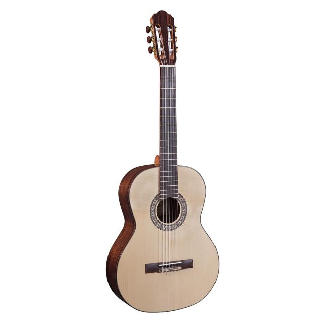 All solid classic guitar with spruce top in glossy finish (Made in Europe)