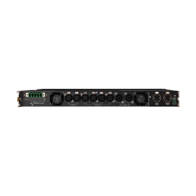 4-channel amplifier, 5200 W @ 2 Ω, built-in DSP