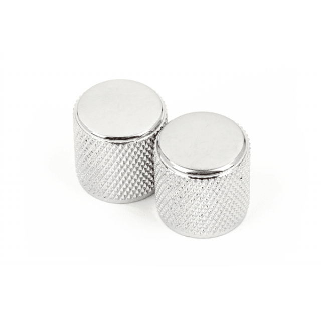 Telecaster®/Precision Bass® Knobs Knurled Chrome 2-pack