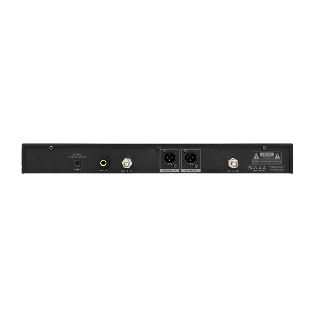 Sistema wireless UHF True Diversity con Autoscan - 2 bodypack A1 (516-558 MHz)