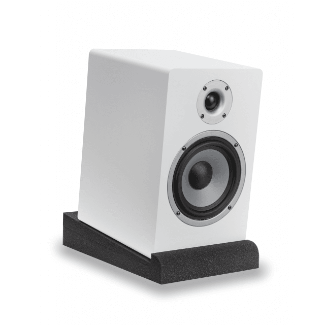 Coppia di isolatori in spugna per monitor da studio da 5 pollici