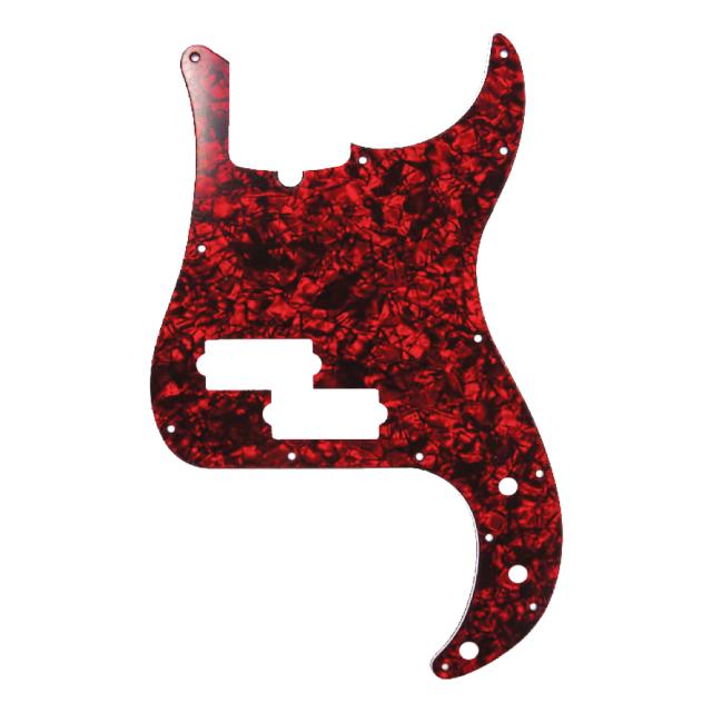 P-Bass Pickguard Red Pearl