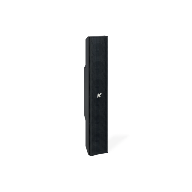 Line Array Passivo con 6 Trasduttori da 3", Impedenza Selezionabile e Tecnologia "PAT" (Nero)