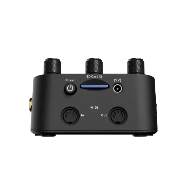 Stomp box drum machine