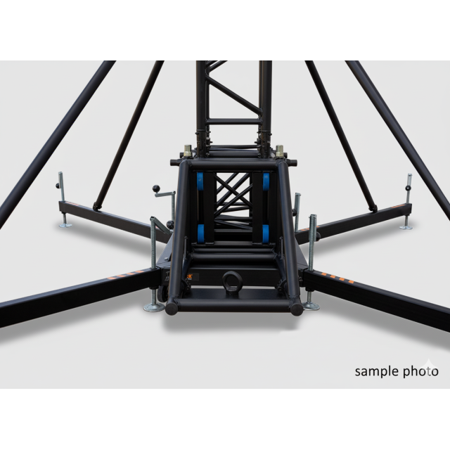 Torre Strutturale 40x40 da 12M Nera 2000 KG (F70TGS142)